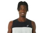 Camiseta de Carrera Masculina Asics Rendimiento Negro Salvia Claro - Image 4