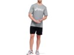 Camiseta de Entrenamiento Asics Hombre Triblend Yeso Jaspeado Blanca - Image 3