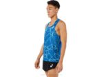 Camiseta de Malla Ligera Asics Hombre Azul Ideal para Entrenamiento - Image 3