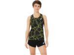 Camiseta de Malla Ligera Asics Rendimiento Negra para Mujer