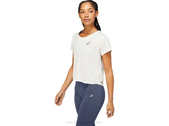 Camiseta de Manga Corta Asics Abedul Mujer Estilo y Comodidad - Image 2