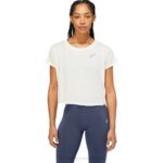 Camiseta de Manga Corta Asics Abedul Mujer Estilo y Comodidad