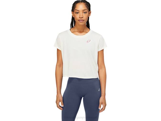 Camiseta de Manga Corta Asics Abedul Mujer Estilo y Comodidad - Image 1