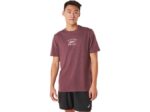 Camiseta de manga corta Asics Brezo profundo para corredores