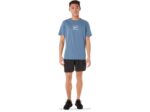 Camiseta de Manga Corta Asics Club de Carrera Azul Energía - Image 6