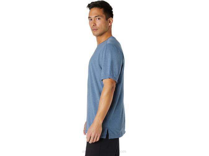 camiseta de manga corta Asics dorai hombre azul tormenta estilo y confort - Image 3