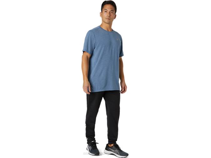 camiseta de manga corta Asics dorai hombre azul tormenta estilo y confort - Image 4