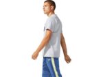 Camiseta de Manga Corta Asics Foil Hombre Gris Piamonte - Image 3
