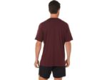 Camiseta de Manga Corta Asics Hthr Tech Hombre Brezo Profundo Marte - Image 2