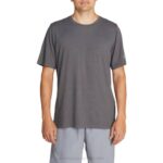 Camiseta de Manga Corta Asics Hthr Tech Hombre Gris Brezo