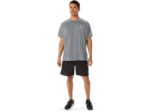 Camiseta de manga corta Asics Lyte hombre gris oscuro estilo moderno - Image 5