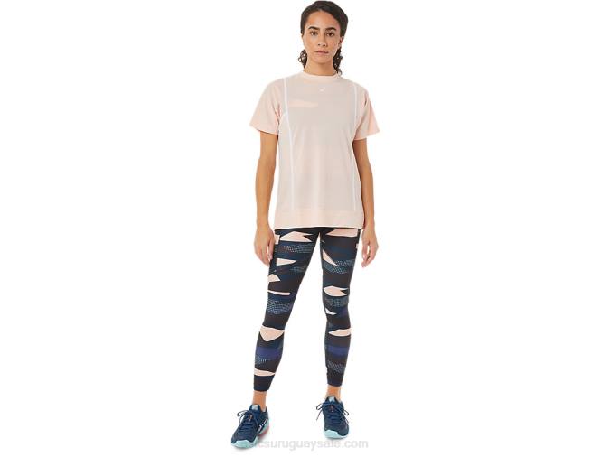 Camiseta de Manga Corta Fuerte 92 Asics Brisa Blanco Brillante - Image 5