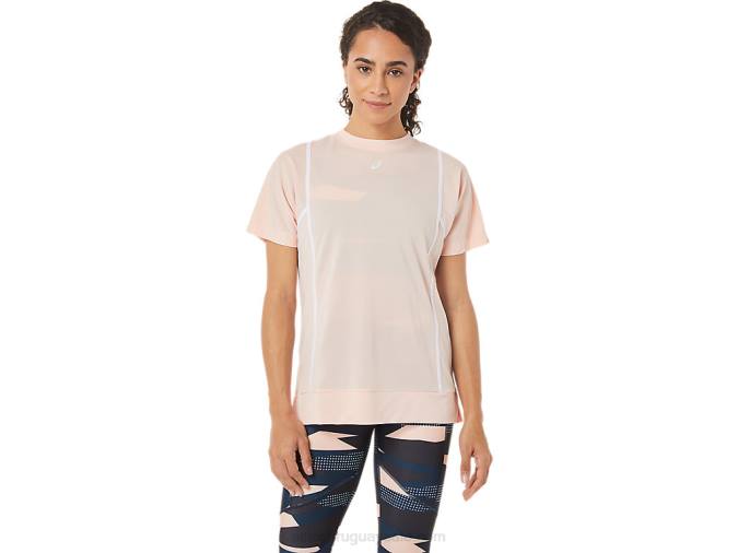 Camiseta de Manga Corta Fuerte 92 Asics Brisa Blanco Brillante - Image 1