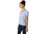 Camiseta de Manga Corta Ventilada Neblina Asics Mujer Ideal para Ejercicio - Image 3