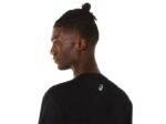 Camiseta de Manga Larga Asics Rendimiento Negro con Logo Fujitrail - Image 4