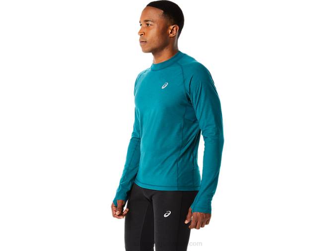 Camiseta de Manga Larga Invierno Hombre Asics Pino Terciopelo Comodidad y Estilo - Image 3