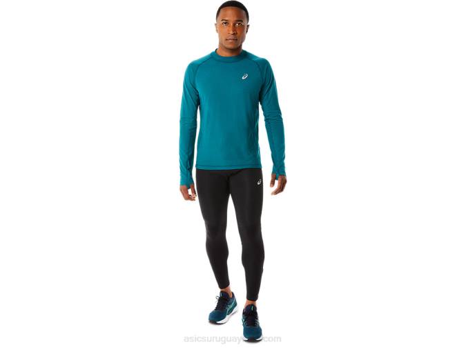 Camiseta de Manga Larga Invierno Hombre Asics Pino Terciopelo Comodidad y Estilo - Image 4