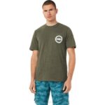 Camiseta de Montaña Asics Lienzo de Oliva Estilo 1977