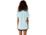 Camiseta de mujer Asics azul claro con eslogan de girasoles - Image 2