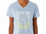 Camiseta de mujer Asics con eslogan girasoles brezo de niebla - Image 3
