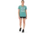 Camiseta de mujer Asics cuello pico girasoles brezo sabio - Image 5