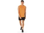 Camiseta de tirantes Asics Train Sana Muscle naranja rock de hoja - Image 4