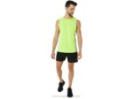 Camiseta de tirantes Asics Train Sana Muscle verde peligro gris piedmont - Image 4