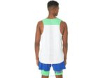 Camiseta de Tirantes Reutilizada Fuerte Asics Blanca para Hombre - Image 2
