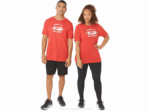 Camiseta Deportiva Asics Manga Corta Brezo Rojo Clásico
