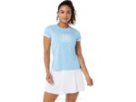 Camiseta Gráfica Asics Mujer Cielo Ártico Estilo y Comodidad