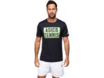 Camiseta Gráfica Asics Rendimiento Hombre Negro Estilo Deportivo