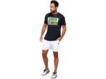 Camiseta Gráfica Asics Rendimiento Hombre Negro Estilo Deportivo - Image 4