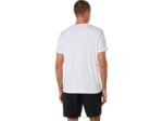 Camiseta Gráfica Court GS Asics Hombre Blanco Brillante Estilo Deportivo - Image 2