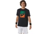 Camiseta Gráfica Court GS Hombre Asics Rendimiento Negro Estilo Deportivo