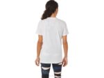 Camiseta Gráfica Mujer Asics Blanco Brillante Estilo Trendy - Image 2