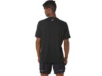 Camiseta Gráfica Unisex Asics Rendimiento Negro Atletismo Stylish - Image 2