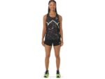 Camiseta Ligera Asics Mujer Rendimiento Negro Verde Susurro - Image 4