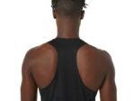 Camiseta Ligera Asics Rendimiento Hombre Negro Verde Susurro - Image 5