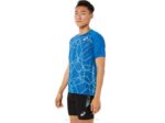 Camiseta Ligera de Manga Corta Asics Azul para Hombre - Image 3