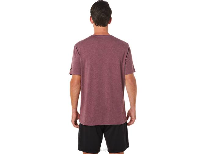 Camiseta Manga Corta Asics Brezo Profundo de Marte Estilo y Comodidad - Image 2