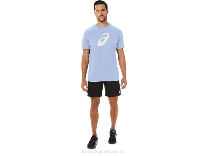 Camiseta Manga Corta Asics Pincel Cielo Suave Estilo Deportivo - Image 5