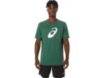 Camiseta Manga Corta Asics Pincel Verde Cazador Trendy - Image 2