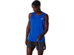 Camiseta Plateada Asics Hombre Azul Estilo Moderno y Cómoda