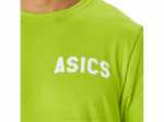 Camiseta Rayas Amanecer Asics Cáscara de Limón Estilo y Comodidad - Image 3