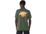 Camiseta Rayas Amanecer Asics Lienzo Oliva Estilo Moderno - Image 3