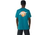 Camiseta Rayas Amanecer Asics Terciopelo Brezo de Pino - Image 2