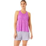 Camiseta Sin Mangas Actibreeze Asics Orquídea Fresca y Ligera