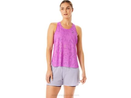 Camiseta Sin Mangas Actibreeze Asics Orquídea Fresca y Ligera