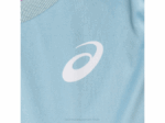 Camiseta sin mangas Asics gráfico Match humo azul para mujer - Image 5