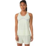 Camiseta sin mangas Asics lite-show mujer verde brillante